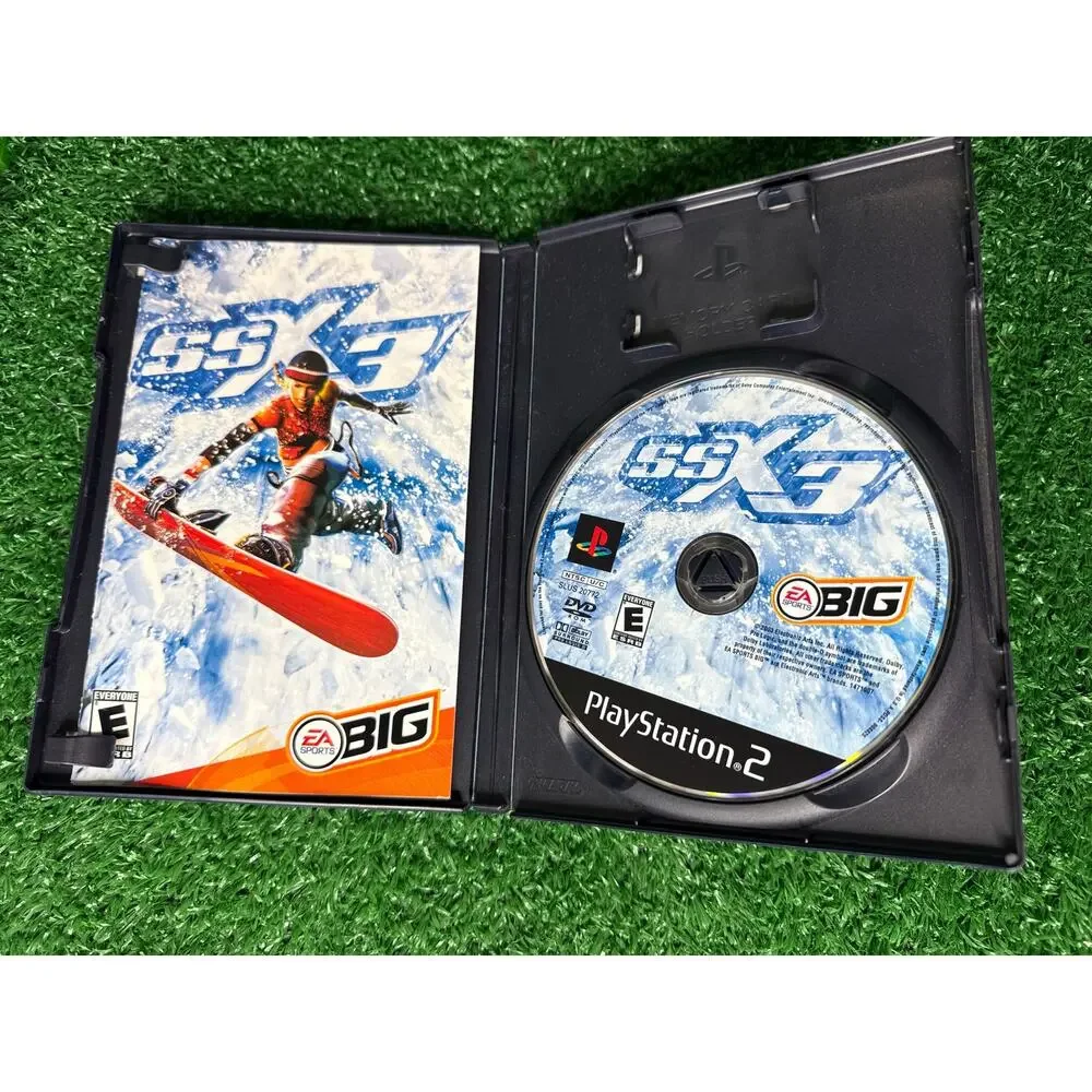 SSX 3 Complete (Sony PlayStation 2, 2003) VG Shape Tested